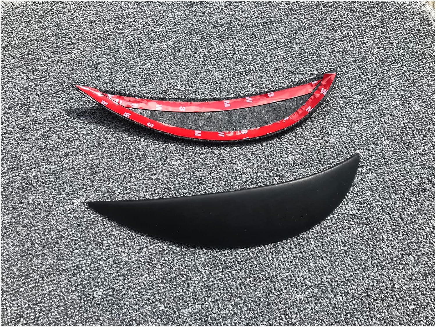 Unpainted FRP Fiber Glass Fiberglass Eyebrow Eyelid Eye Brow Lid Light Kit Headlight Cover for Volkswagen VW Beetle 2006 2007 2008 2009 2010 2011