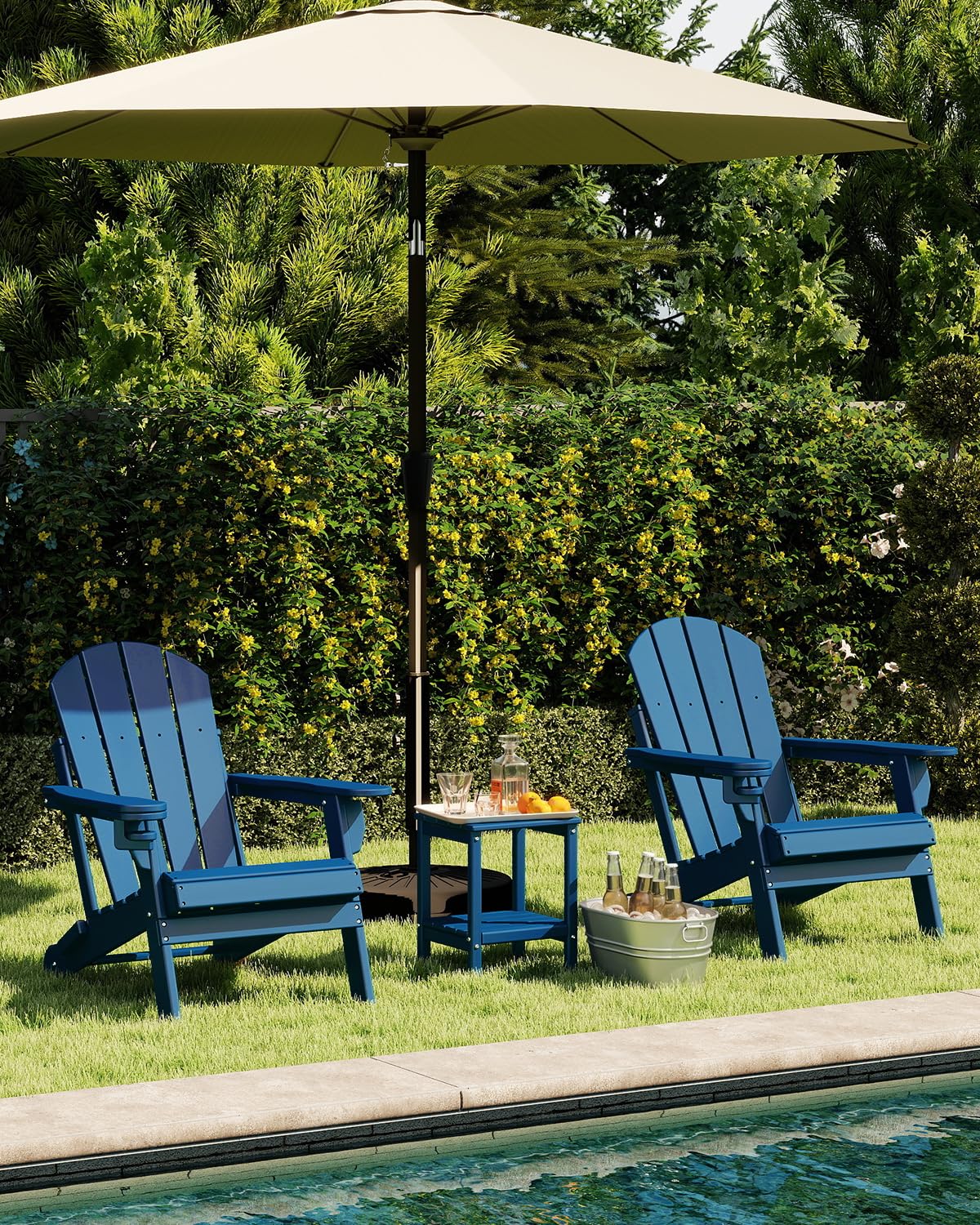 Best Adirondack Chair 2026: 5 Top Picks Reviewed 1 GREENVINES Folding-Adirondack-Chairs-Set-of-2 | HDPE Plastic | Fire Pit Chair | — product photo