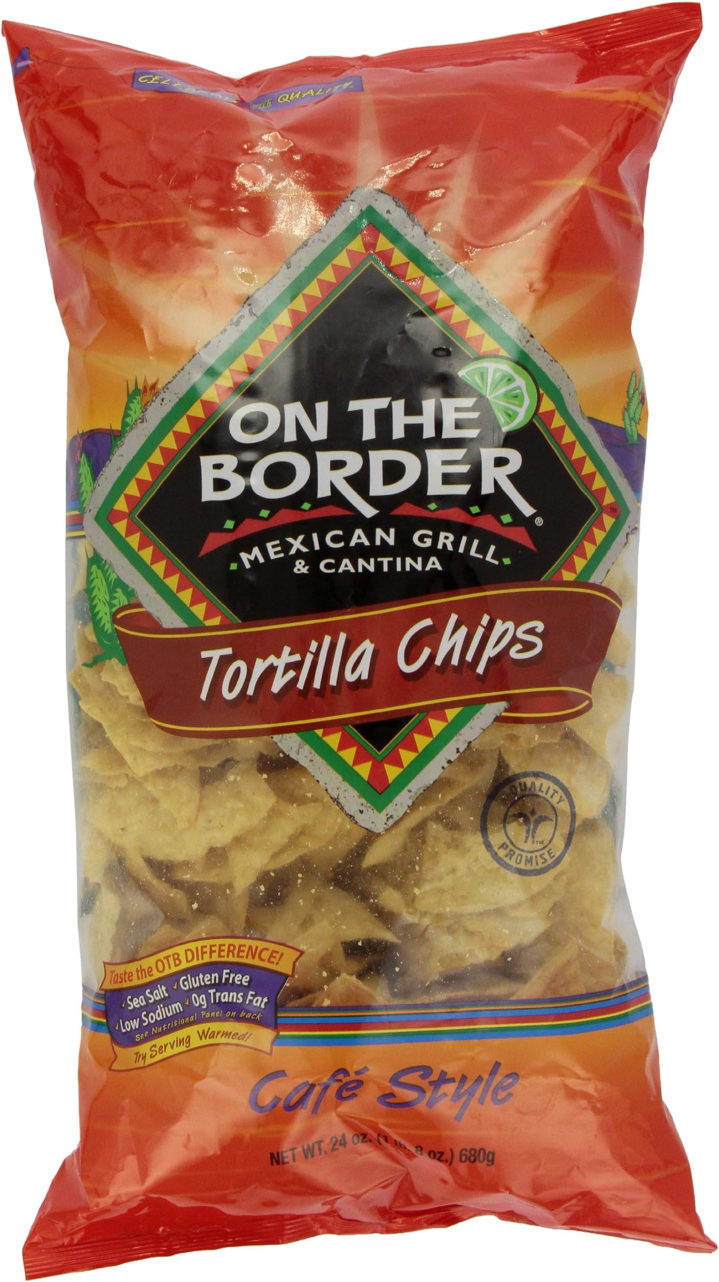 Mexican Grill and Cantina Chips, 24 Ounce