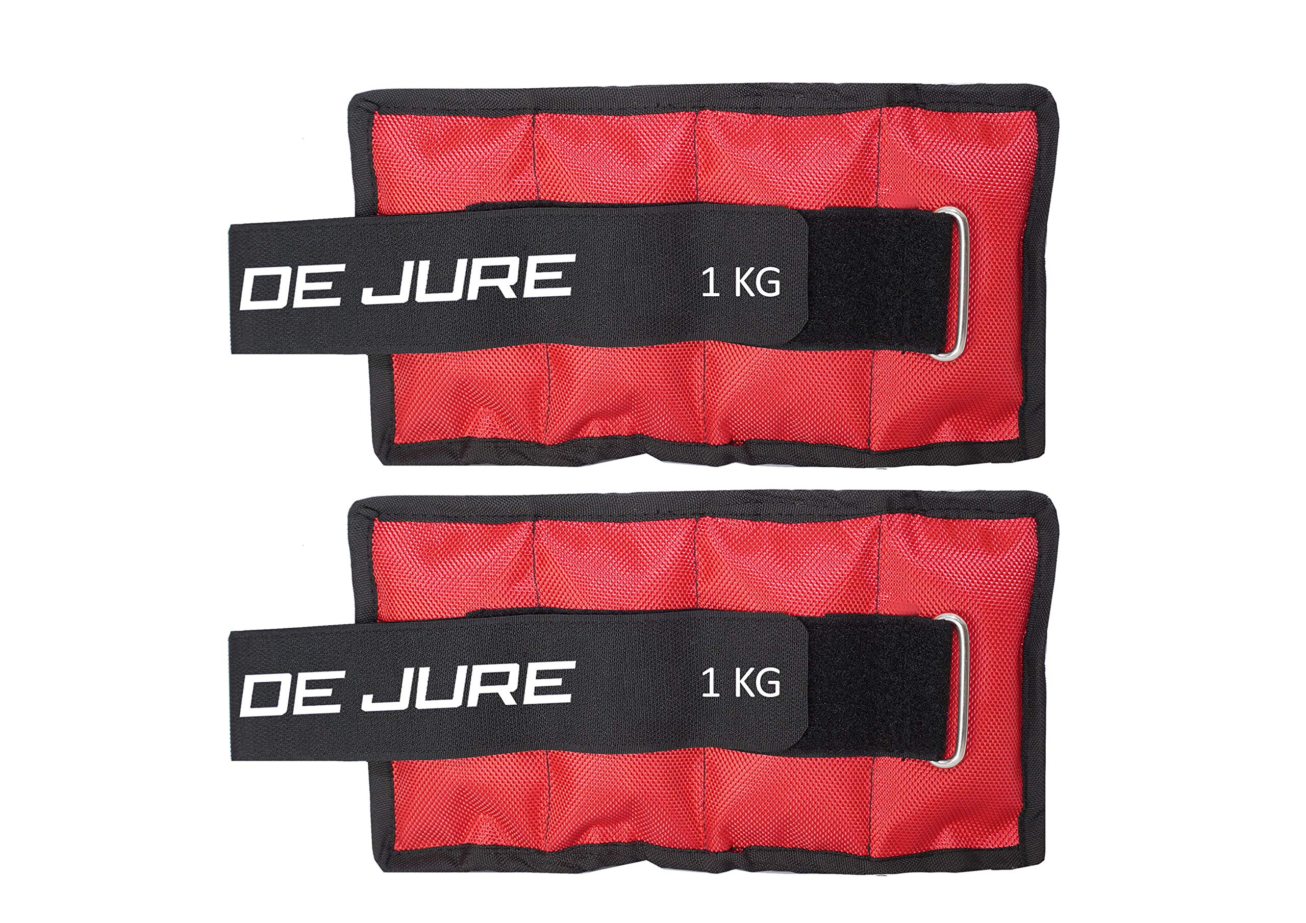 DE JURE FITNESS Weight/Wrist Weight (0.5kgx2), (1kgx2), 1.5kgx2, (2kgx2), (2.5kgx2), (5kgx2) (2), red (B08P3FFWNK) Amazon Price History, Amazon Price Tracker