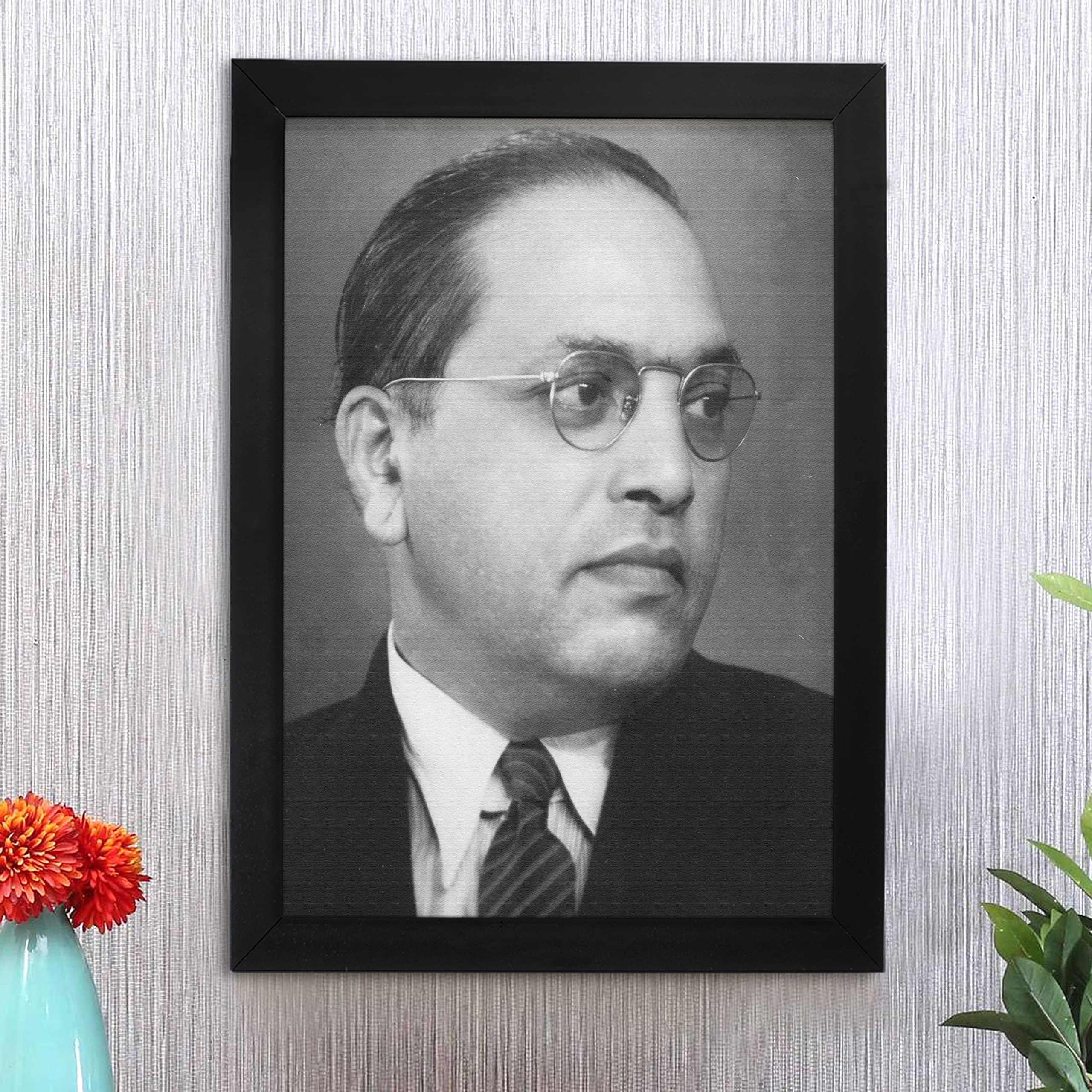 Buy Mann's Babasaheb Dr. B. R. Ambedkar Wood Photo Frames with Acrylic