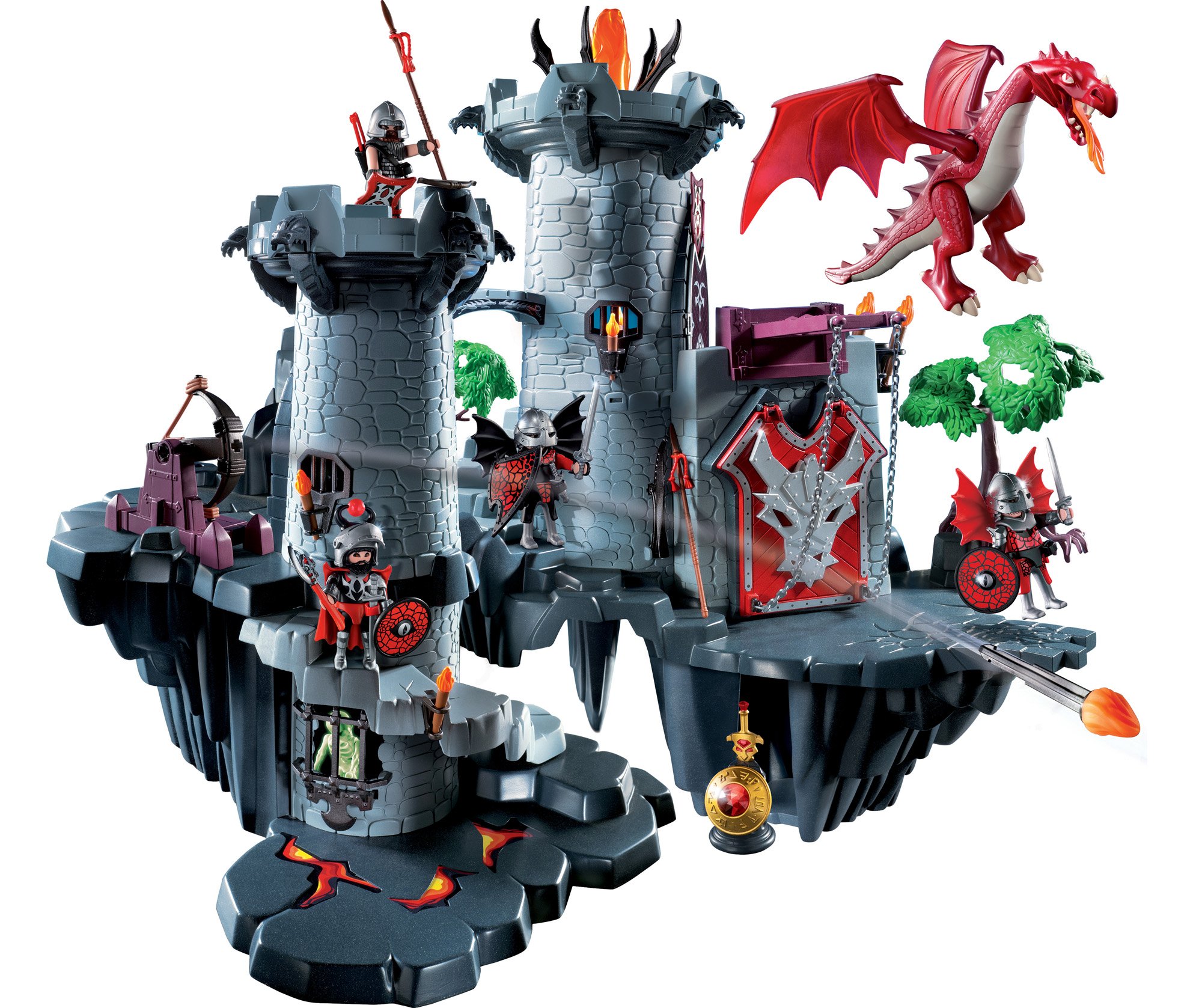 Amazon.co.jp: グレートドラゴン城 PLAYMOBIL (プレイモービル)社 