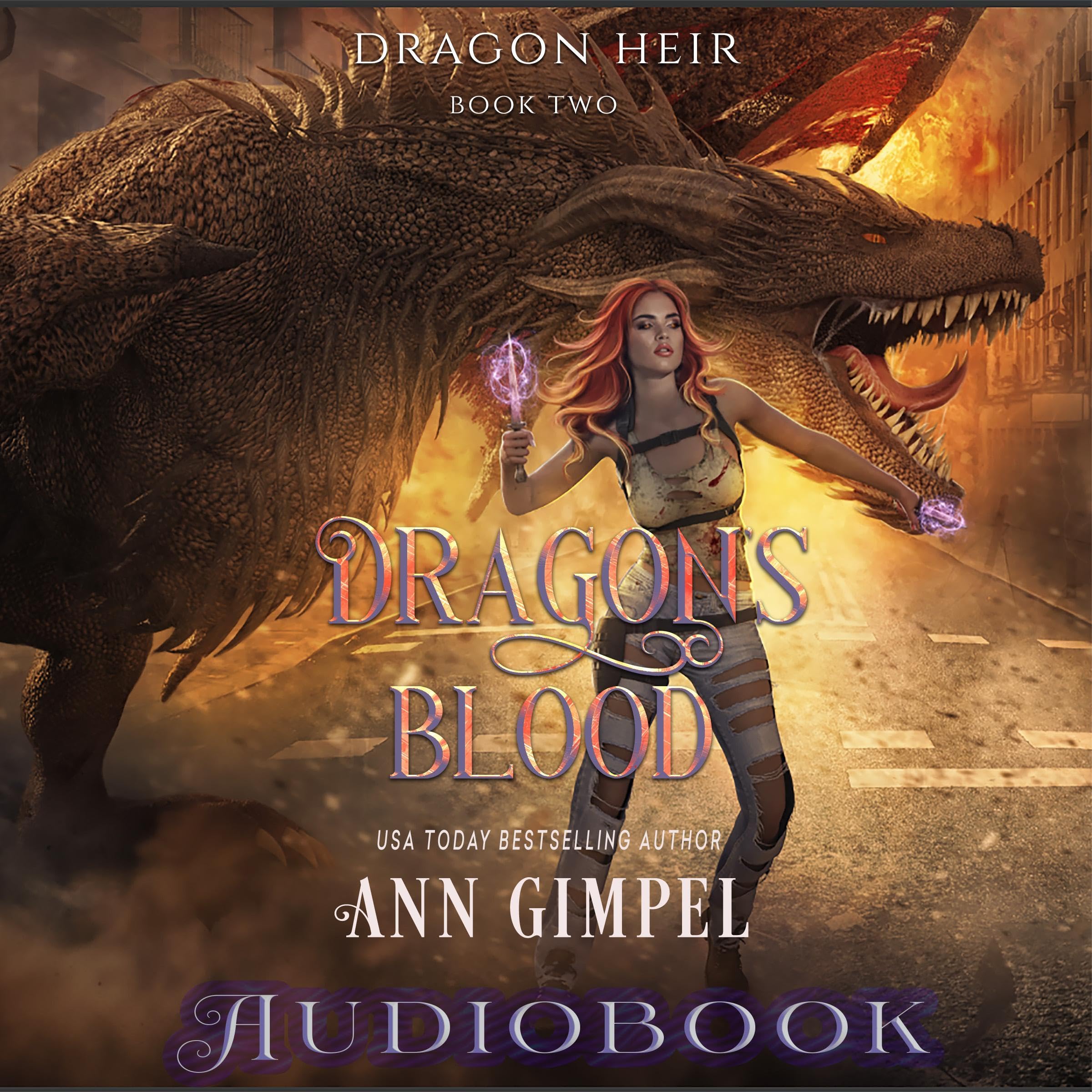 Cover art for Dragon's Blood: Dragon Heir, Book 2