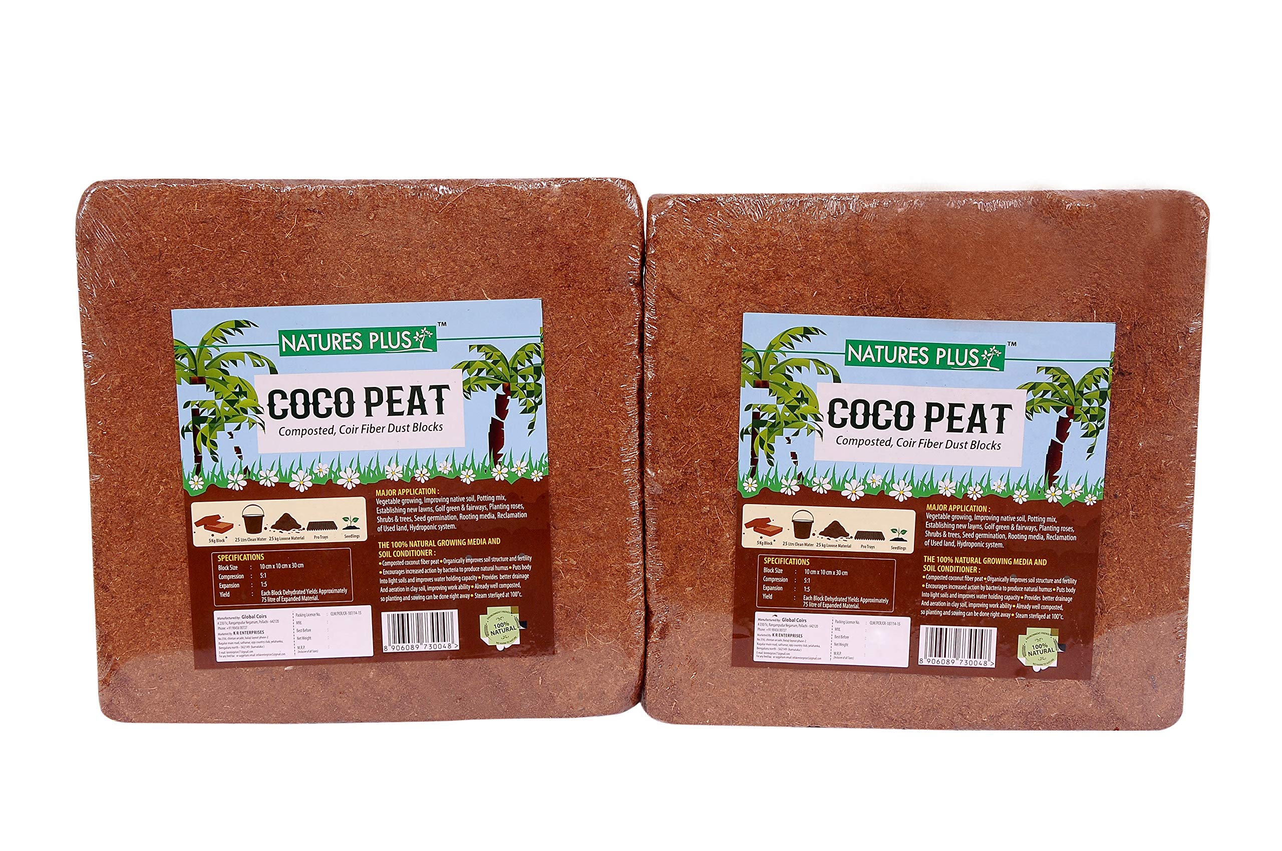 See full amazon price history chart for NATURES PLUS Cocopeat Block, Agropeat for Garden Planting - 10 kg (Pack of 2 X 5 kg) NATURES PLUS Cocopeat Block, Agropeat for Garden Planting - 10 kg (Pack of 2 X 5 kg) (B08Q8GPJLF) Amazon Price History, Amazon Price Tracker