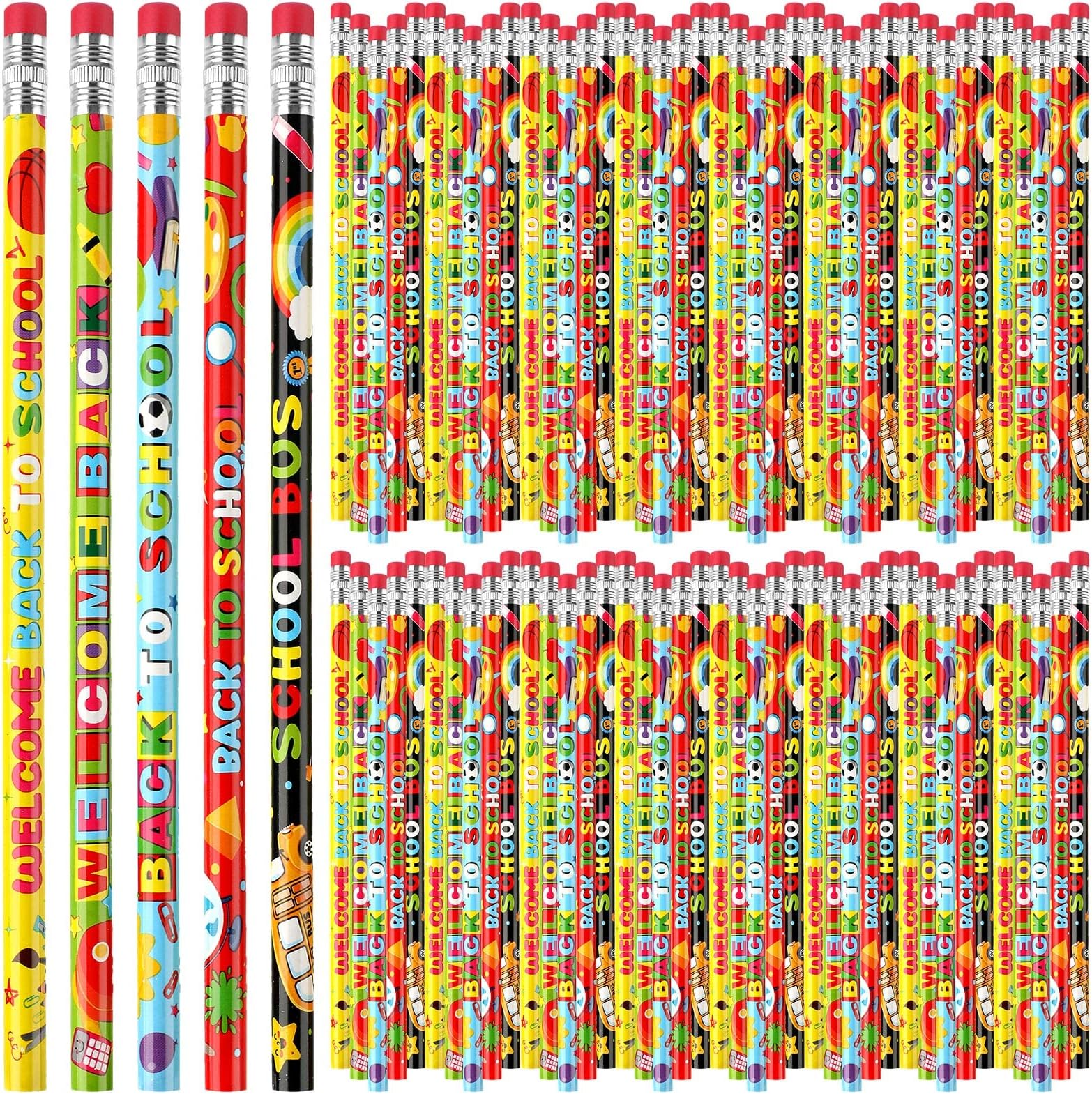 Fun Express Back To School Pencils 24 Pieces