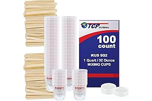 Custom Shop Craft and Paint Sticks (100 Pack)