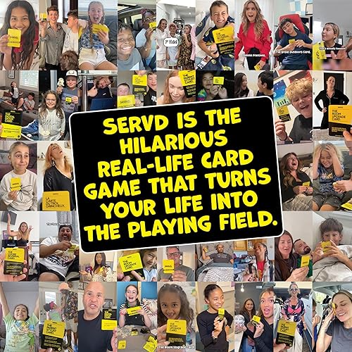 Miniatura 2 de SERVD - Niños contra padres - El divertido juego de cartas familiares de la vida real | El mejor regalo para Navidad, cumpleaños y diversión