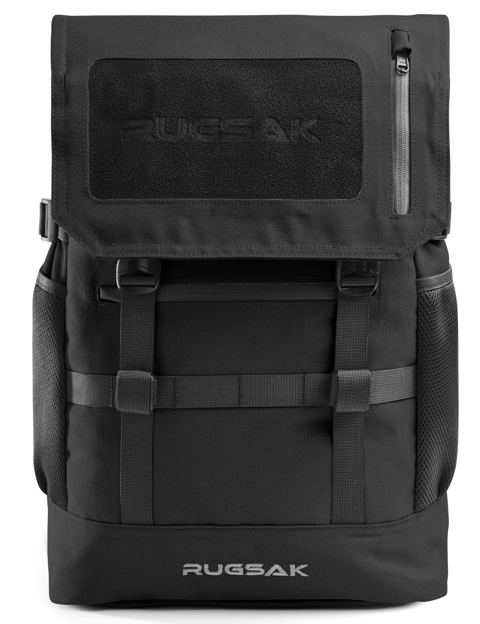RUGSAK® Original Mochila enrollable de 30 l, tecnología de 3 tamaños, con compartimento Lapotpfach de 18 pulgadas, resistente al agua, para trabajo, escuela, viajes y deportes, para hombre y mujer –
