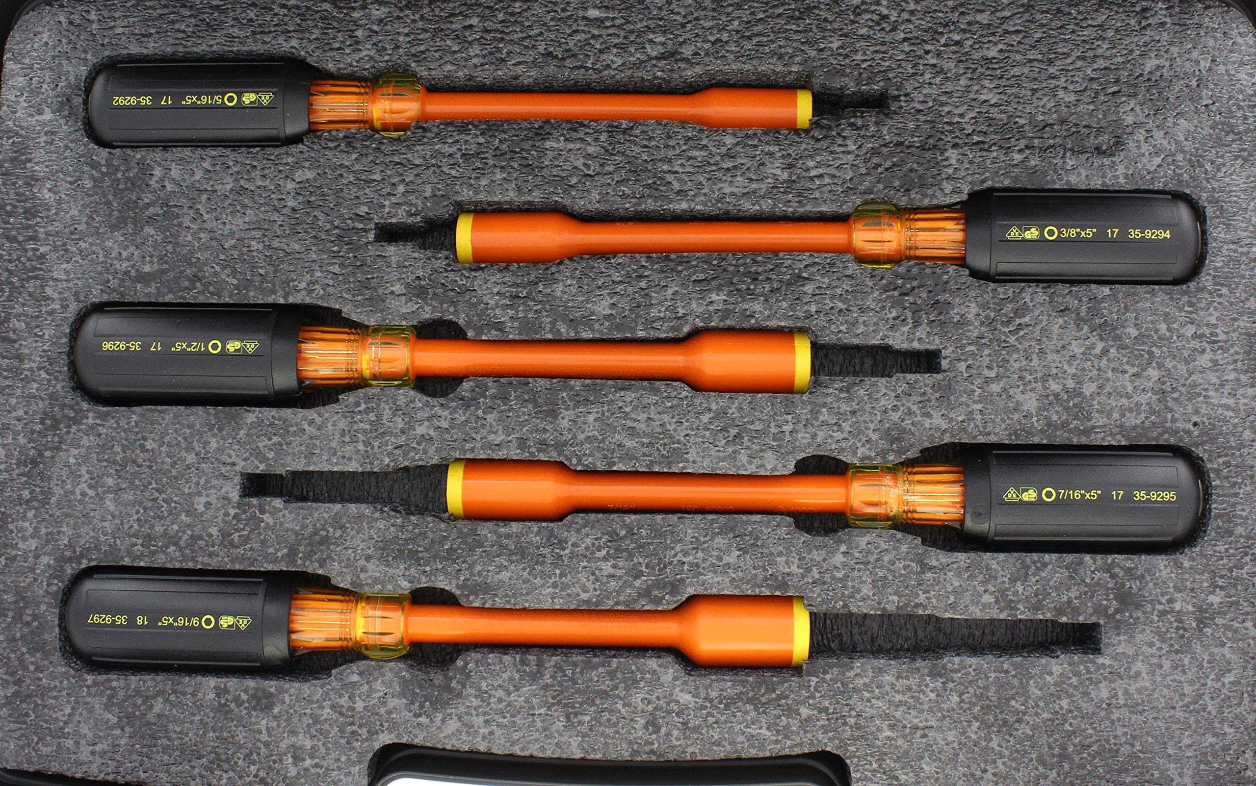 Ideal 35-9104 - Set di cacciaviti isolati, 7 pezzi