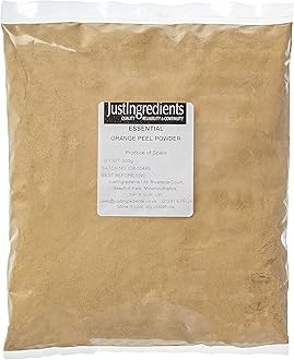 JustIngredients Essentials Orange Peel Powder 500 g (Pack of 3)