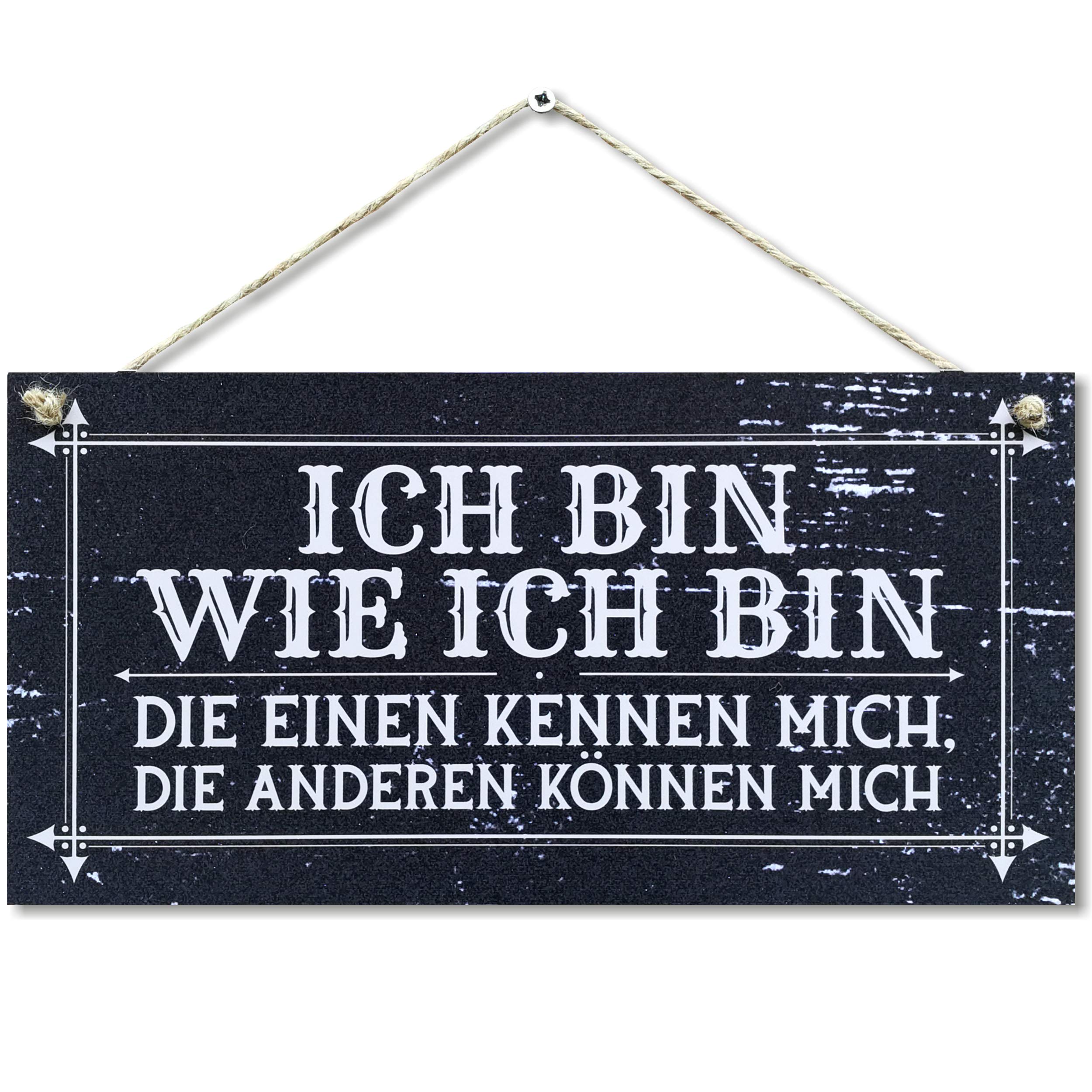 CARISPIBET Nimm dir Zeit Wandschild Türschild Dekorationssch