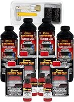 Vista 22 de Custom - Revestimiento protector de 1.5 galones (6 cuartos), para caja de camión,para rodillo, brocha o rociador con kit de aplicador de pincel