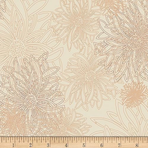 Miniatura 5 de Art Gallery Fabrics Galería de Arte Elementos Florales Tela Bailarina, Rosa Pálido