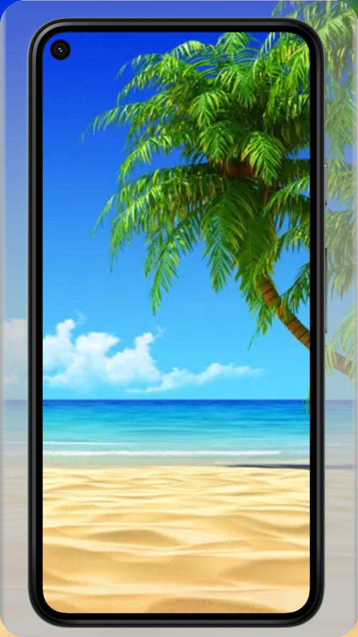 Beach Wallpapers - Coastal Bliss 4K | Tropical HD Lock Screen - App on ...