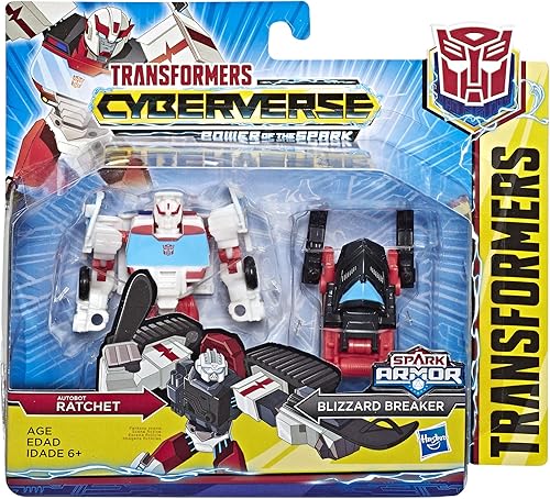Miniatura 2 de Transformers Trinquete de armadura de chispa Tra Cyberverse