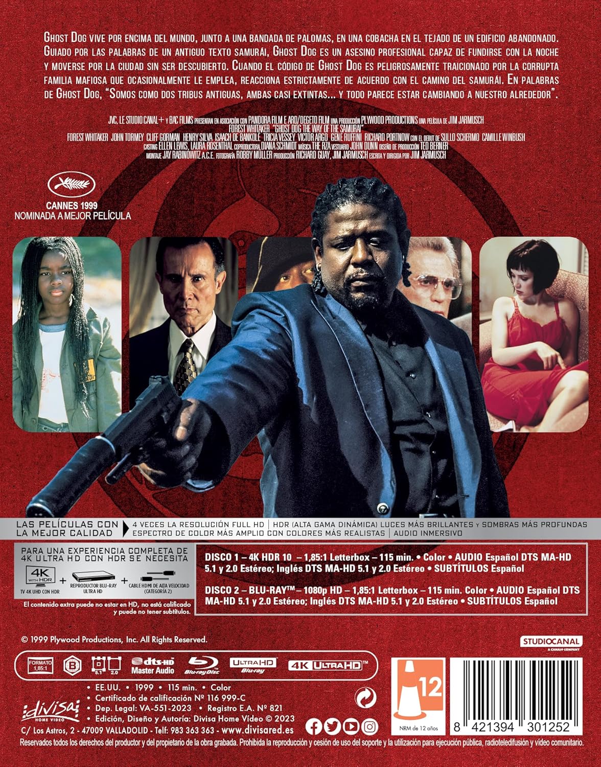 Ghost Dog: The Way of the Samurai 4K