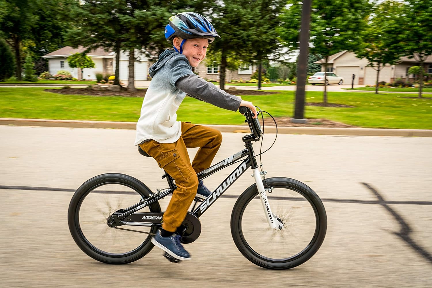 Schwinn Koen Boys Bike for Toddlers and Kids, 20-Inch Wheels, Black : Everything Else