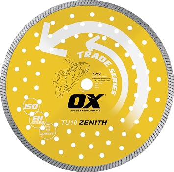 OX Tools 4.5" Universal Diamond Blade | 7/8" - 5/8" Bore