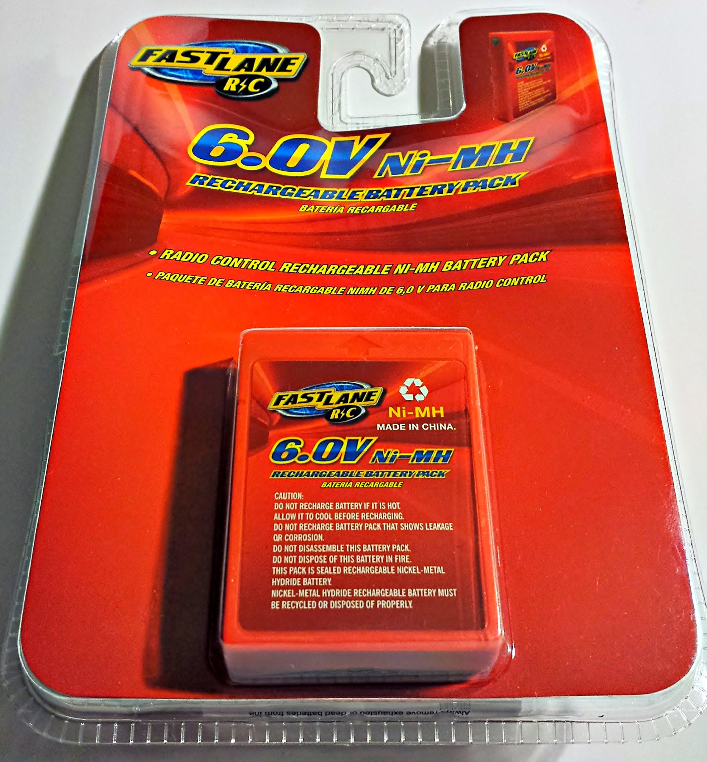 Fast Lane 6.0V Rechargeable Battery Pack