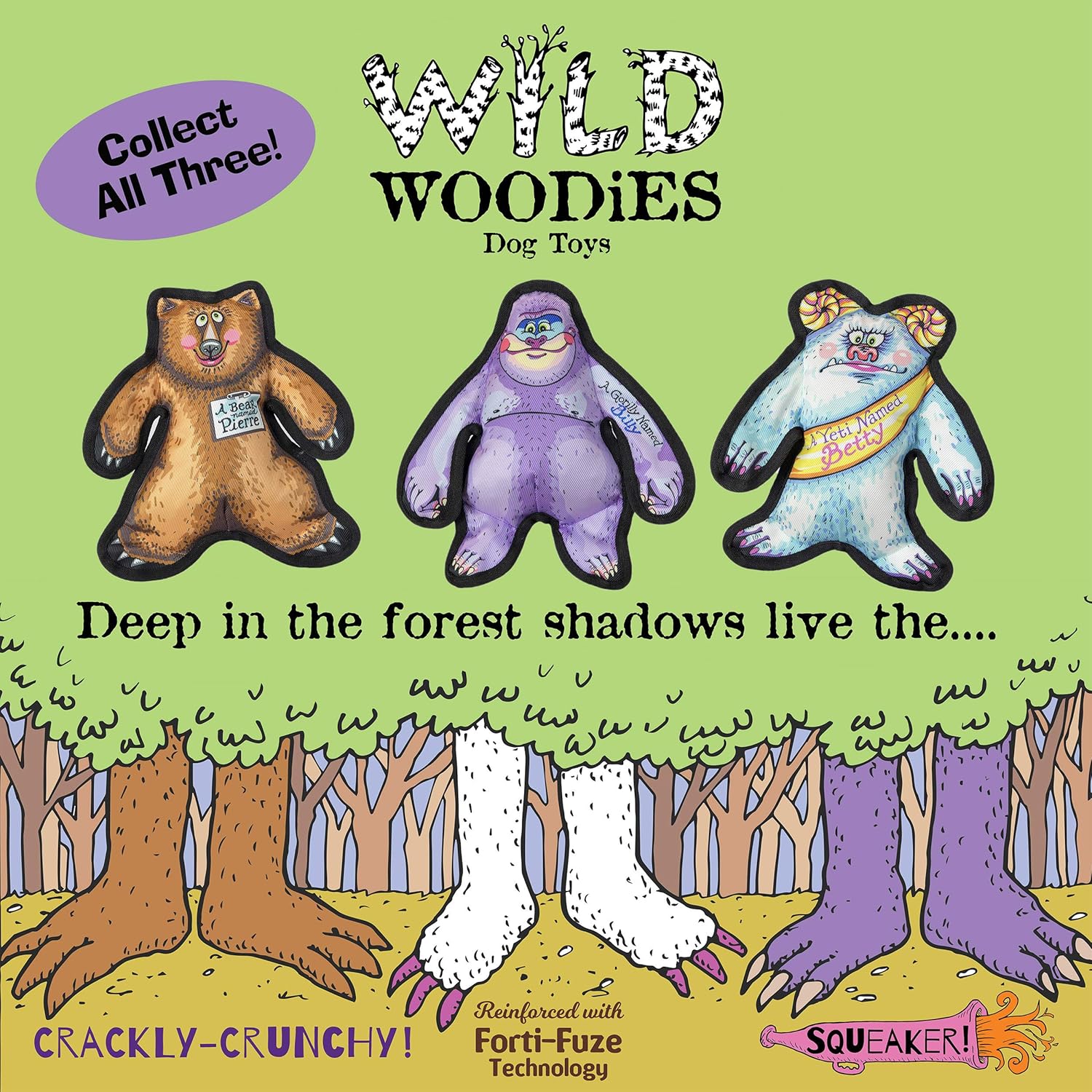 ジュニアリング 犬用 おもちゃ ぬいぐるみ 頑丈 Tuffy's 音が鳴る 人気 丈夫 頑丈 おすすめ 噛み癖 タフィーズ Tuffy's 耐久度9  FUZZU 丈夫な犬用おもちゃ きしみ付き タフな噛むおもちゃ ワイルドウーディー ゴリリーの名前入り ビリーミディアム 9インチ FUZZU 丈夫な犬用おもちゃ きしみ付き タフな噛むおもちゃ ワイルドウーディー ゴリリーの名前入り ビリーミディアム 9インチ