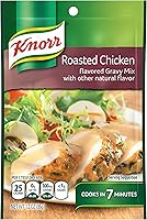 Knorr Roasted Chicken Gravy Mix, 1.2 oz Pack of 12 - Quick Savory Gravy for Mashed Potatoes & Roasted Chicken