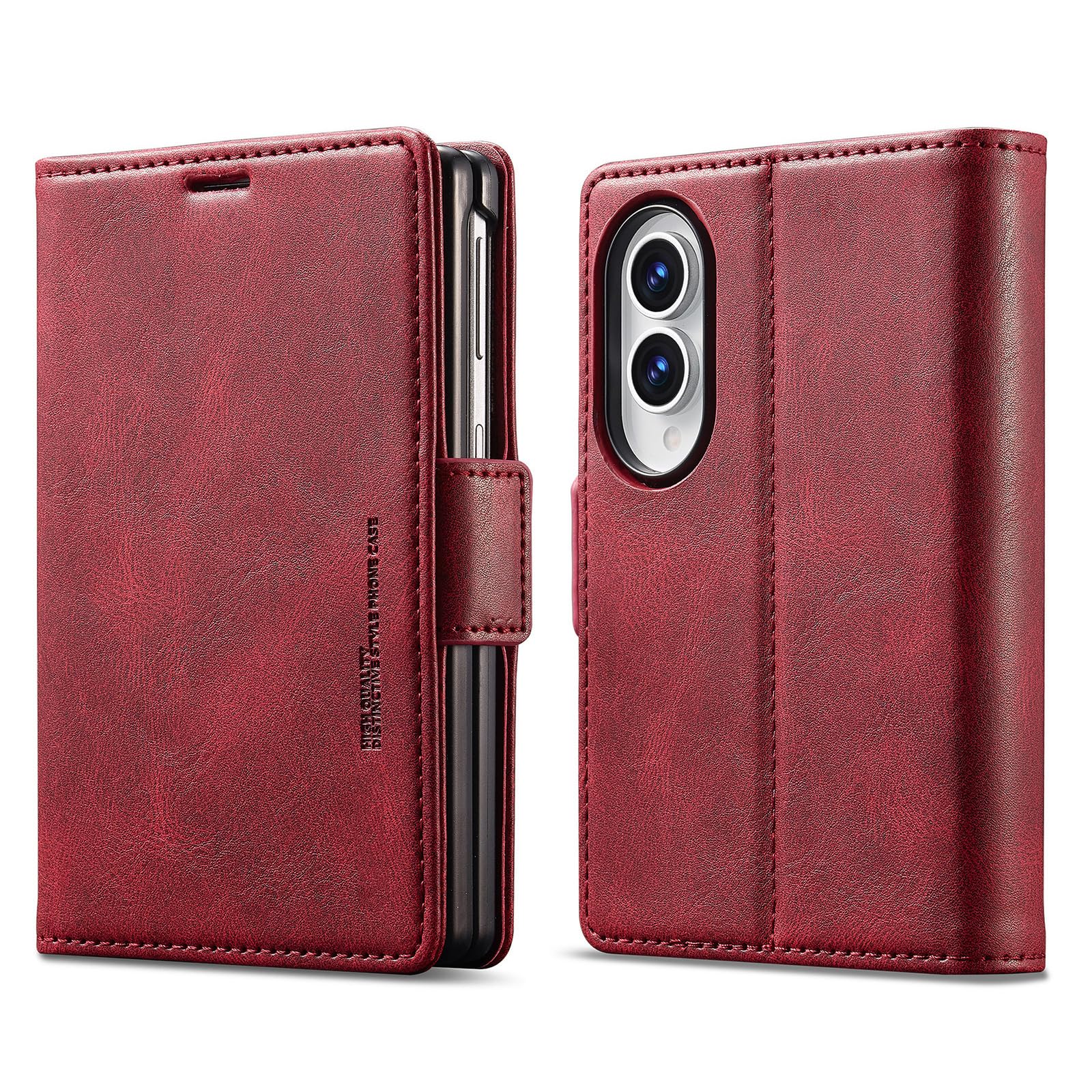 Ribaltabile Cover per Samsung Galaxy Z Fold 8, D'epoca Pelle Portafoglio