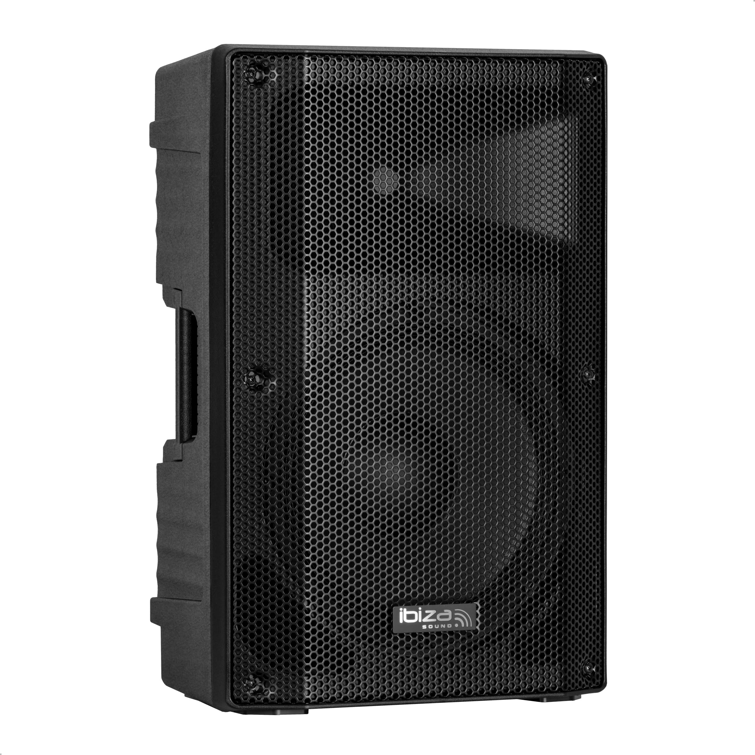 Ibiza - XTK12-MKII - Enceinte Sono Passive 12”/30 cm - Tweeter 25mm à Compression - Système Bass Reflex - Poignées et roulettes - Nouvelle Version - Noir - Fête, évènements, Club, conférence