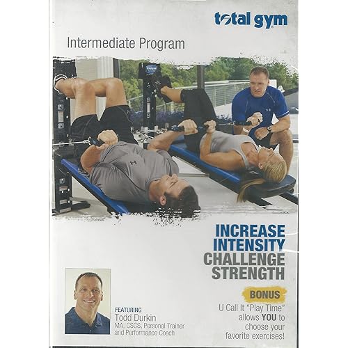 Total Gym Intermediate Program DVD Todd Durkin