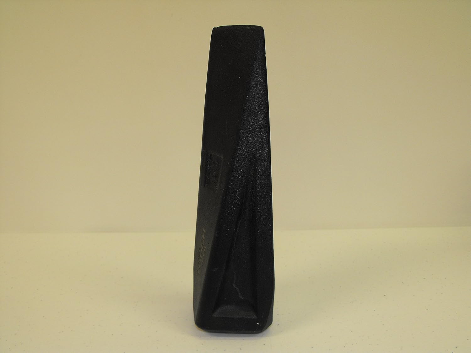 4lb Twisted Steel Firewood Splitting Wedge, Twisted Shape Forces Wood Further Apart as it is Driven in. Easy Splitting. JL Missouri Parts & Misc.