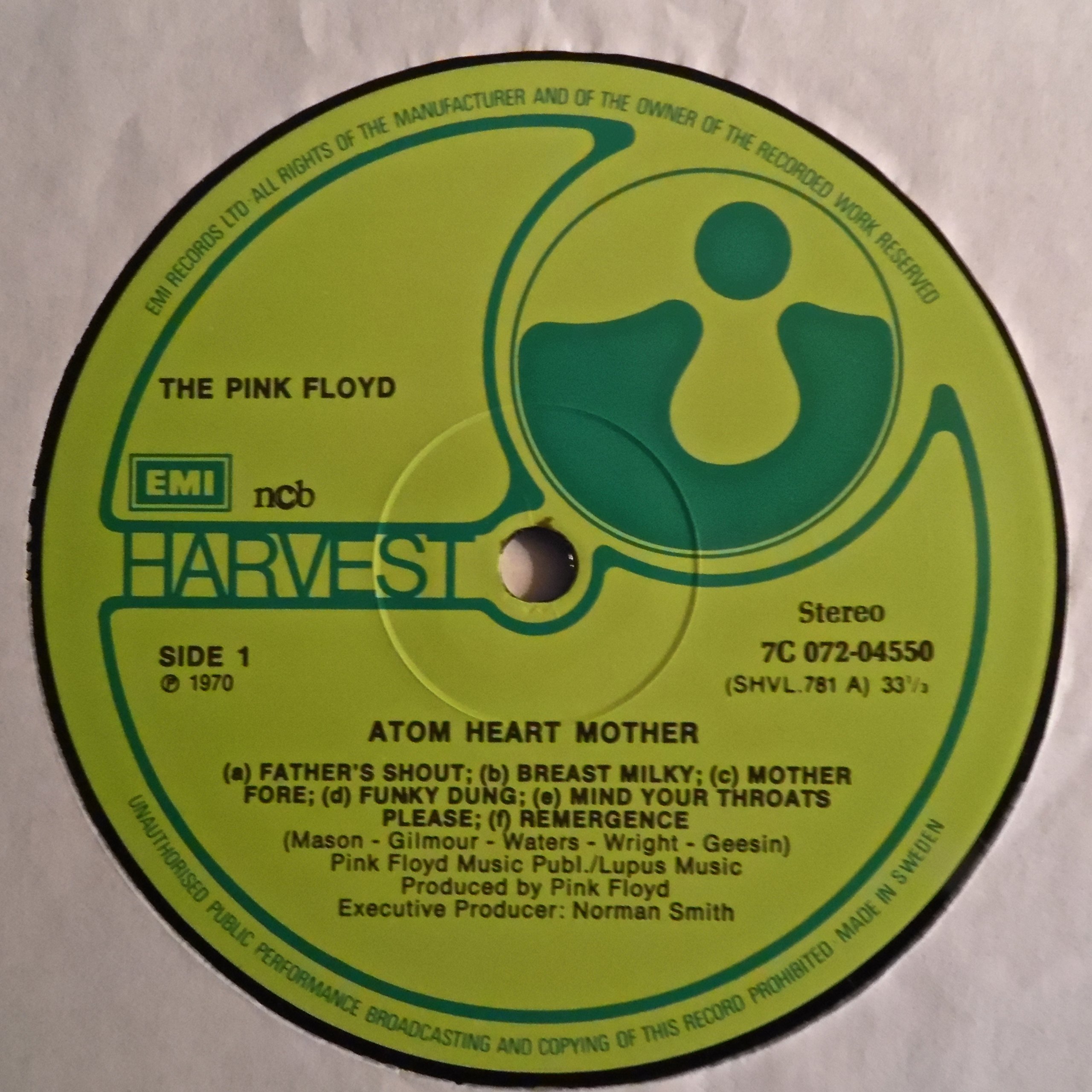Atom Heart Mother - 1st - EX