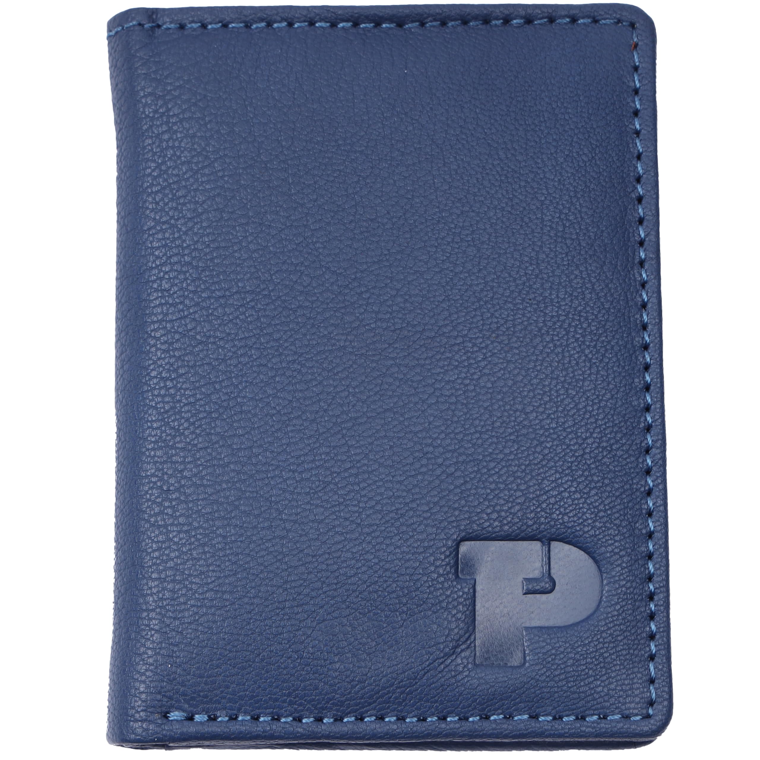 the preppy Men's Wallet with RFID Blocking (7 Cards Slot) Lightcolour Blue-picture-43