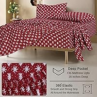 Vista 123 de RUVANTI Flannel Sheets Twin Size - 100% Cotton Double Brushed Twin Sheets Set, Deep Pockets 16 Inches, All Seasons Breathable & Extra Soft Bed Bali