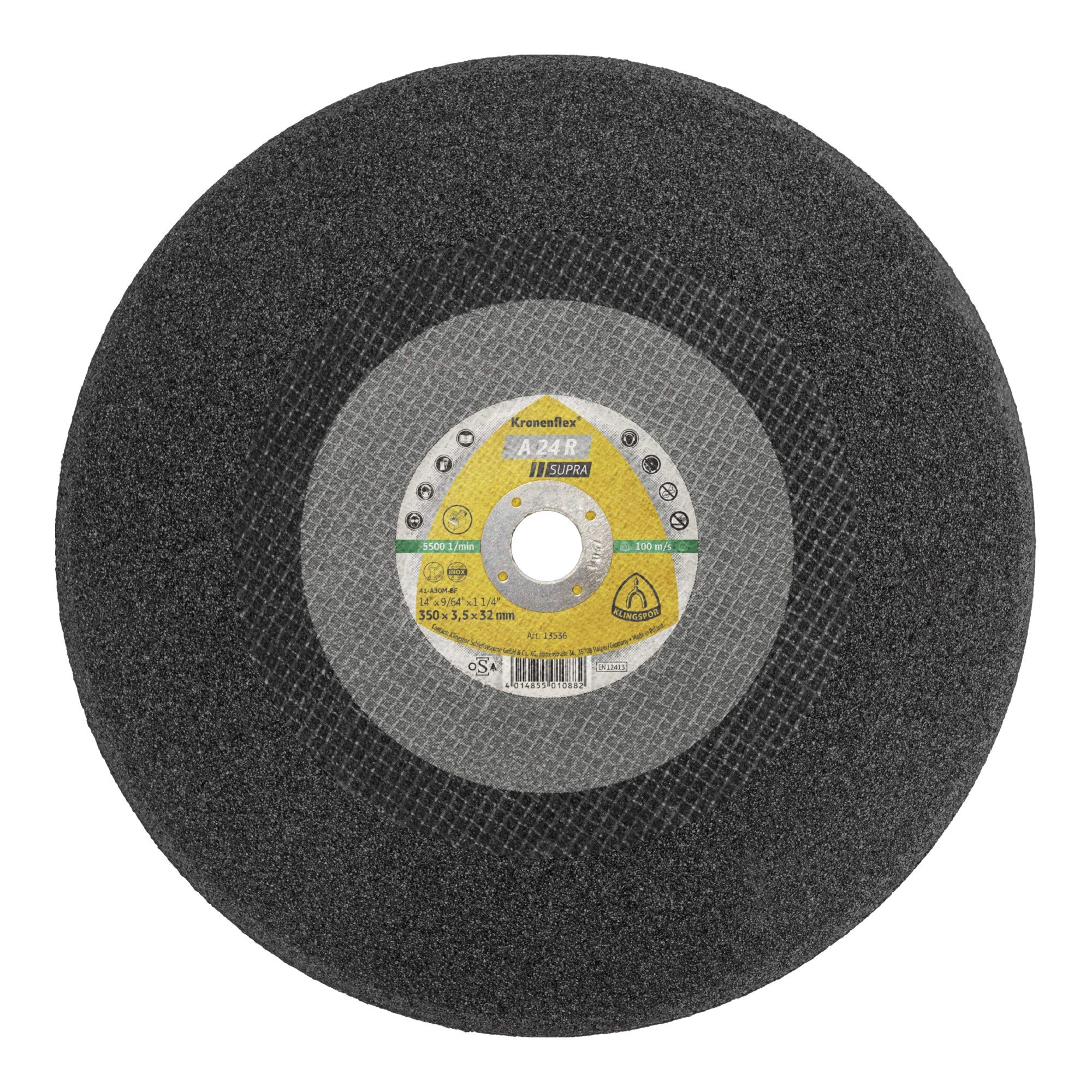 6807 Kronenflex Discos de Corte Grandes, A 24 R, GER, 300 mm x 3 mm x 32 mm, 6400 RPM