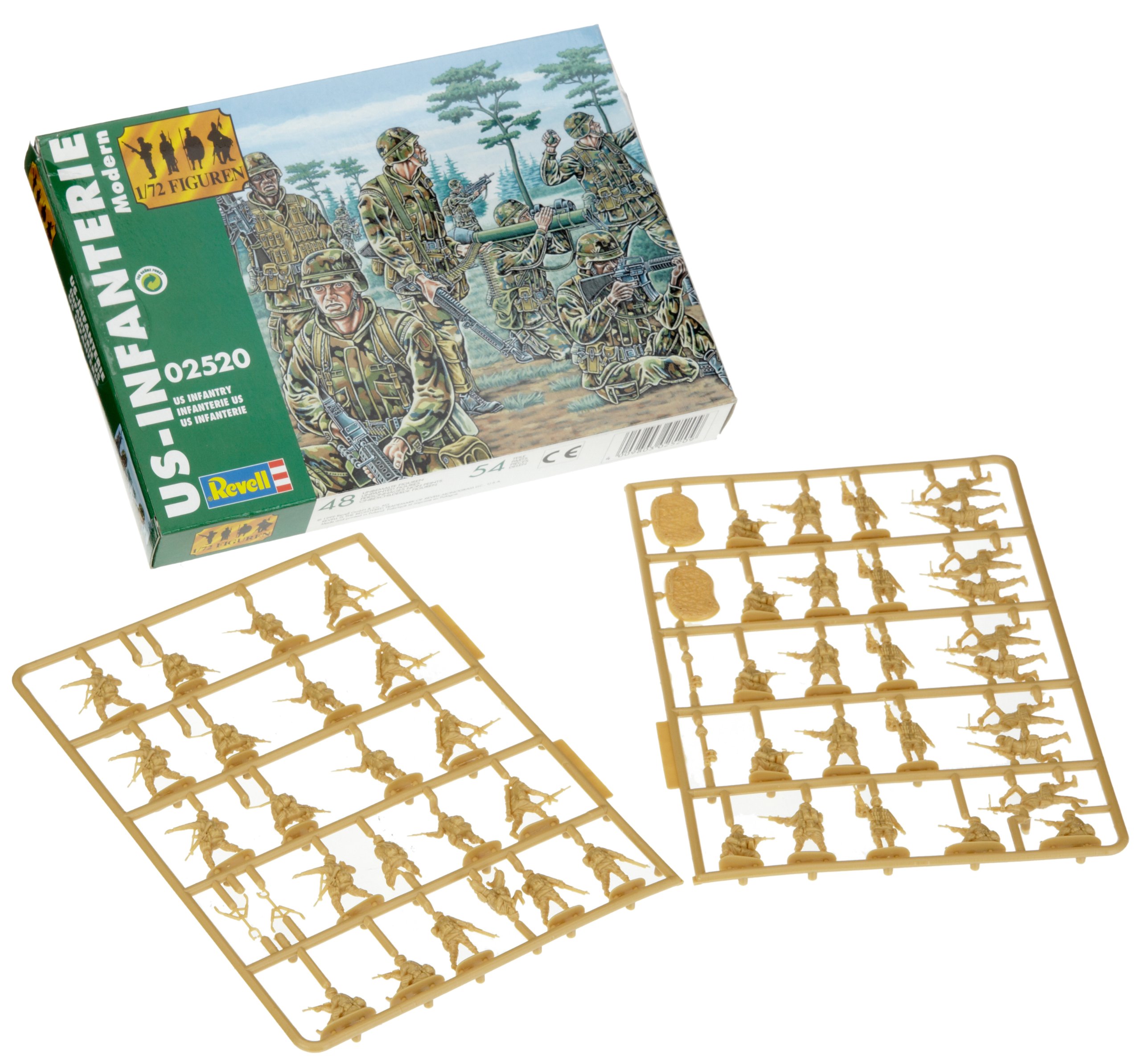 Revell Modellino 02520 - Fanteria Americana, Scala 1:72