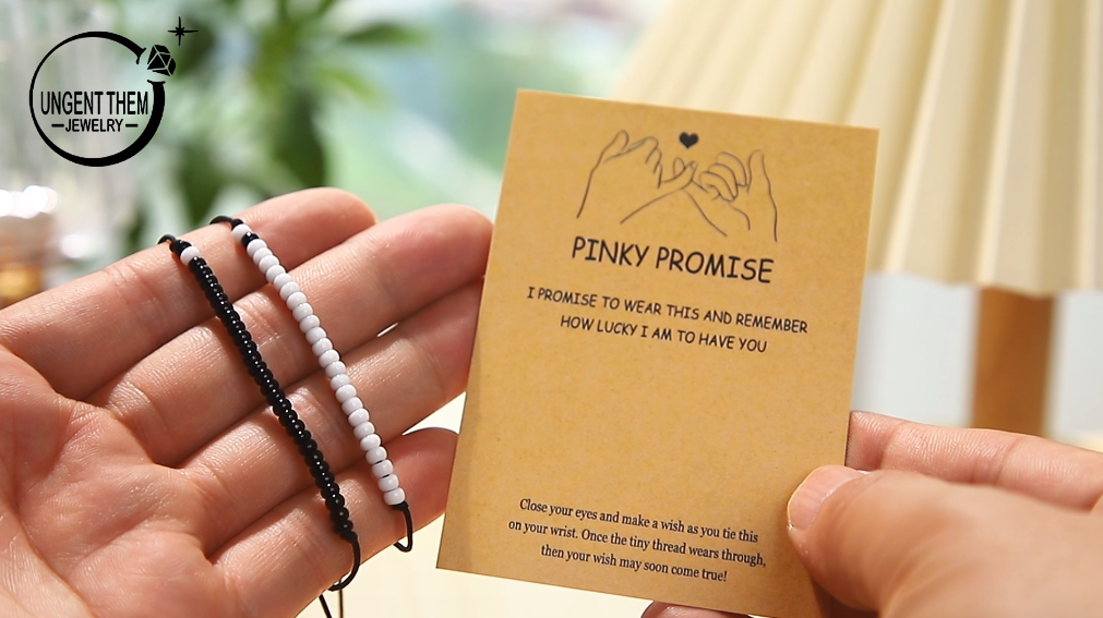 Pulsera Pinky Promise Matching para Parejas miniatura 7