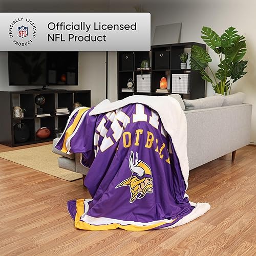 Miniatura 67 de FOCO NFL Manta de felpa de la NFL, unisex, para adultos
