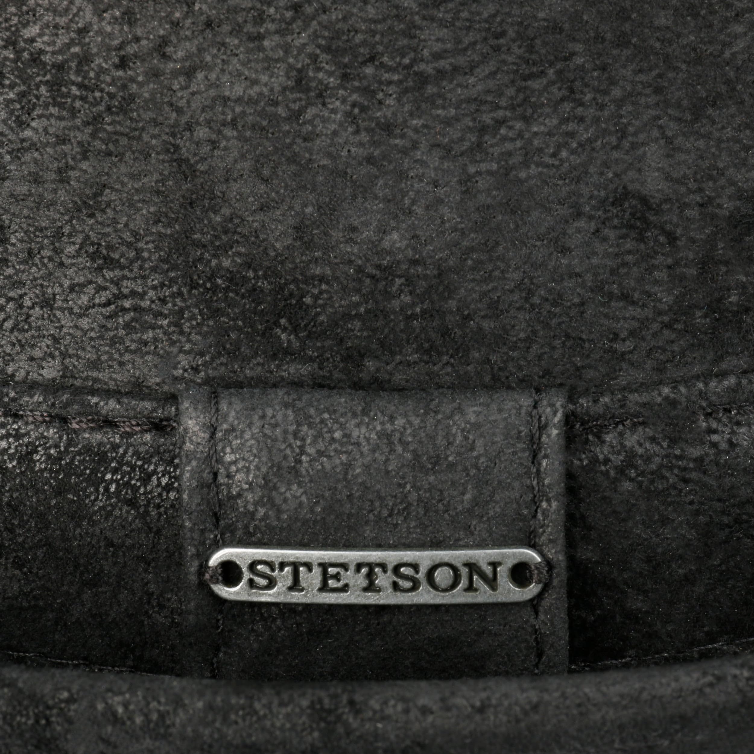 Stetson Chapeau Pennsylvania Pigskin Homme - Porkpie pour avec Doublure, Bandeau en Cuir Printemps-ete Printemps Ete Automne Hiver