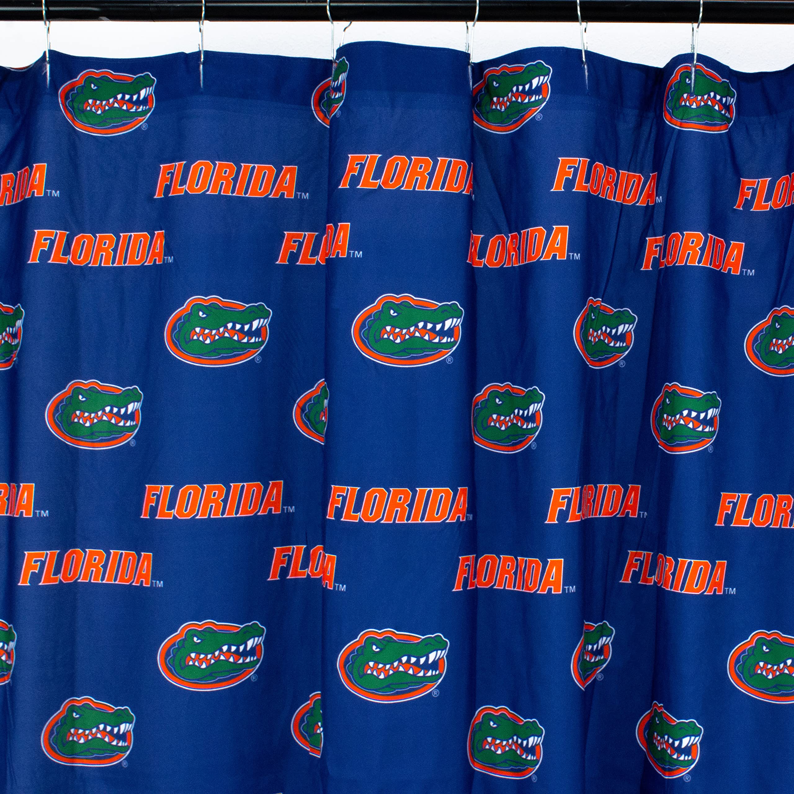 College Covers Everything Comfy Florida Gators Bright and Colorful Shower Curtain Cover