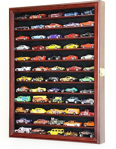 Hot Wheels Matchbox 164 Scale Diecast Display Case Cabinet Wall Rack wUV Protection