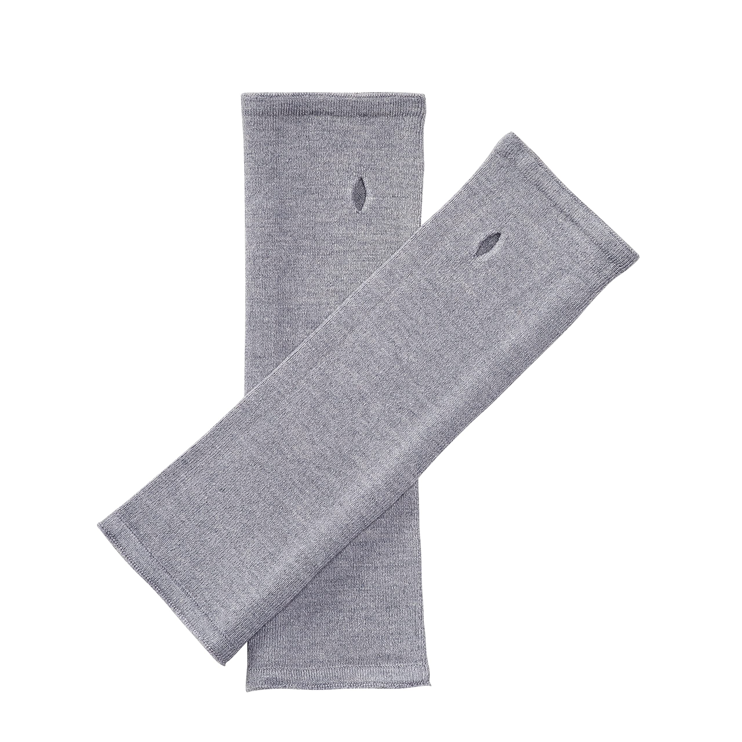 Mitaines Longue En Laine Mérinos - Ouverture Pour Le Pouce, Chaudes Et Douces, Pour Homme Et Femme - 11