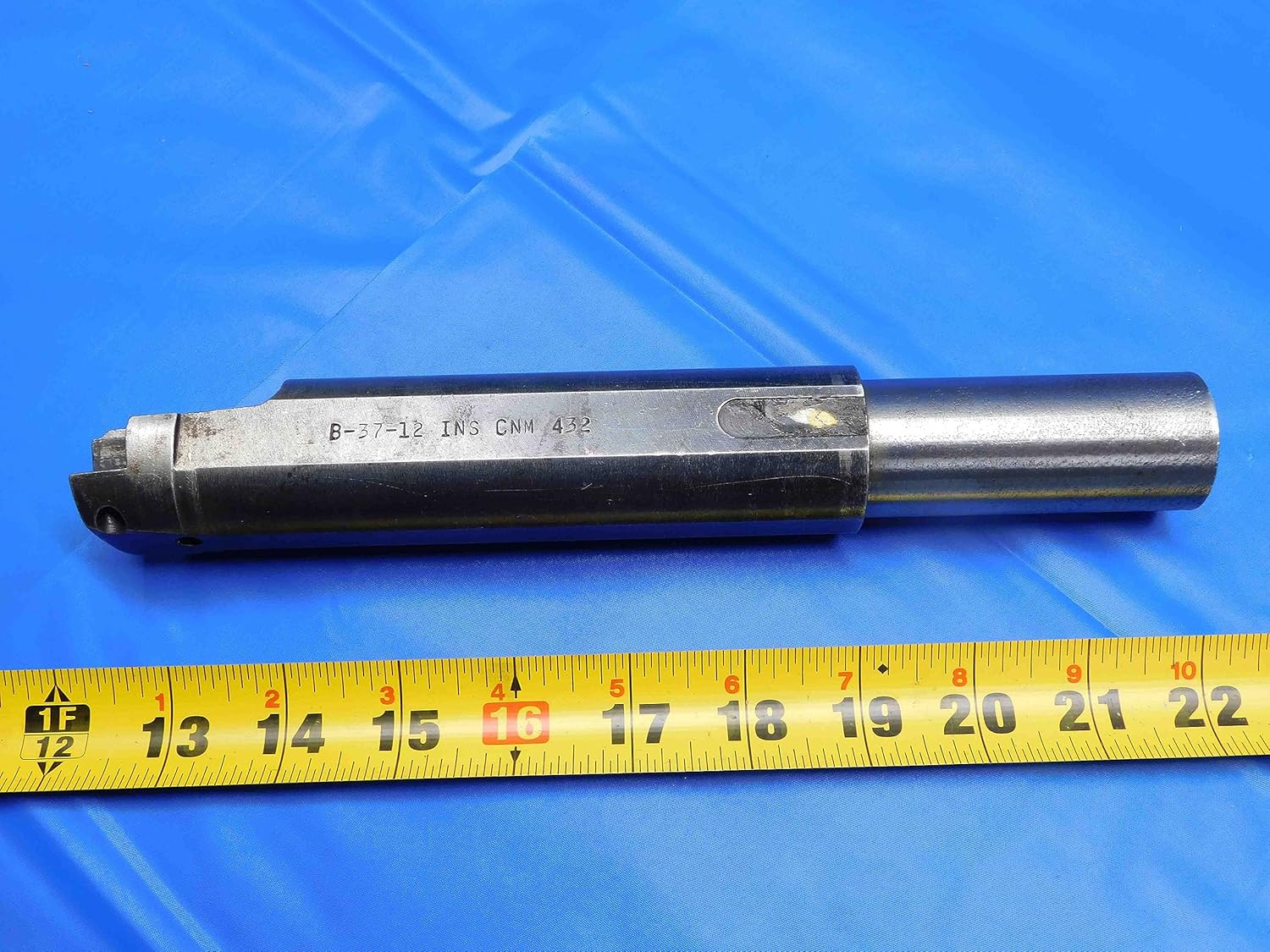 KENNAMETAL 1 1/2 Shank Dia B-37-12 INDEXABLE Boring BAR CNM 432 Inserts 1.5 USA - AW0583CK2