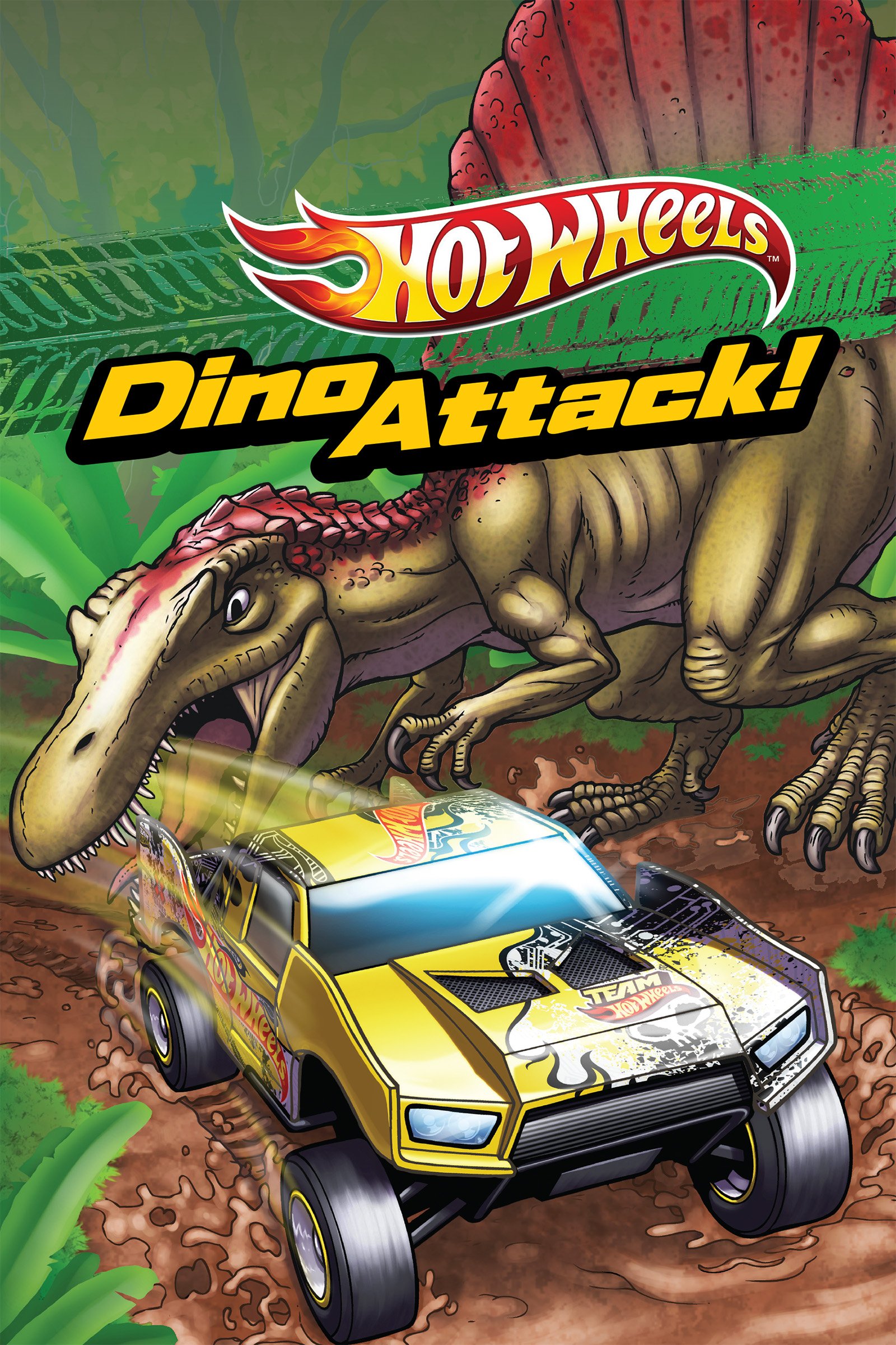 Dino Attack (Hot Wheels) (Scholastic Reader Level 1)