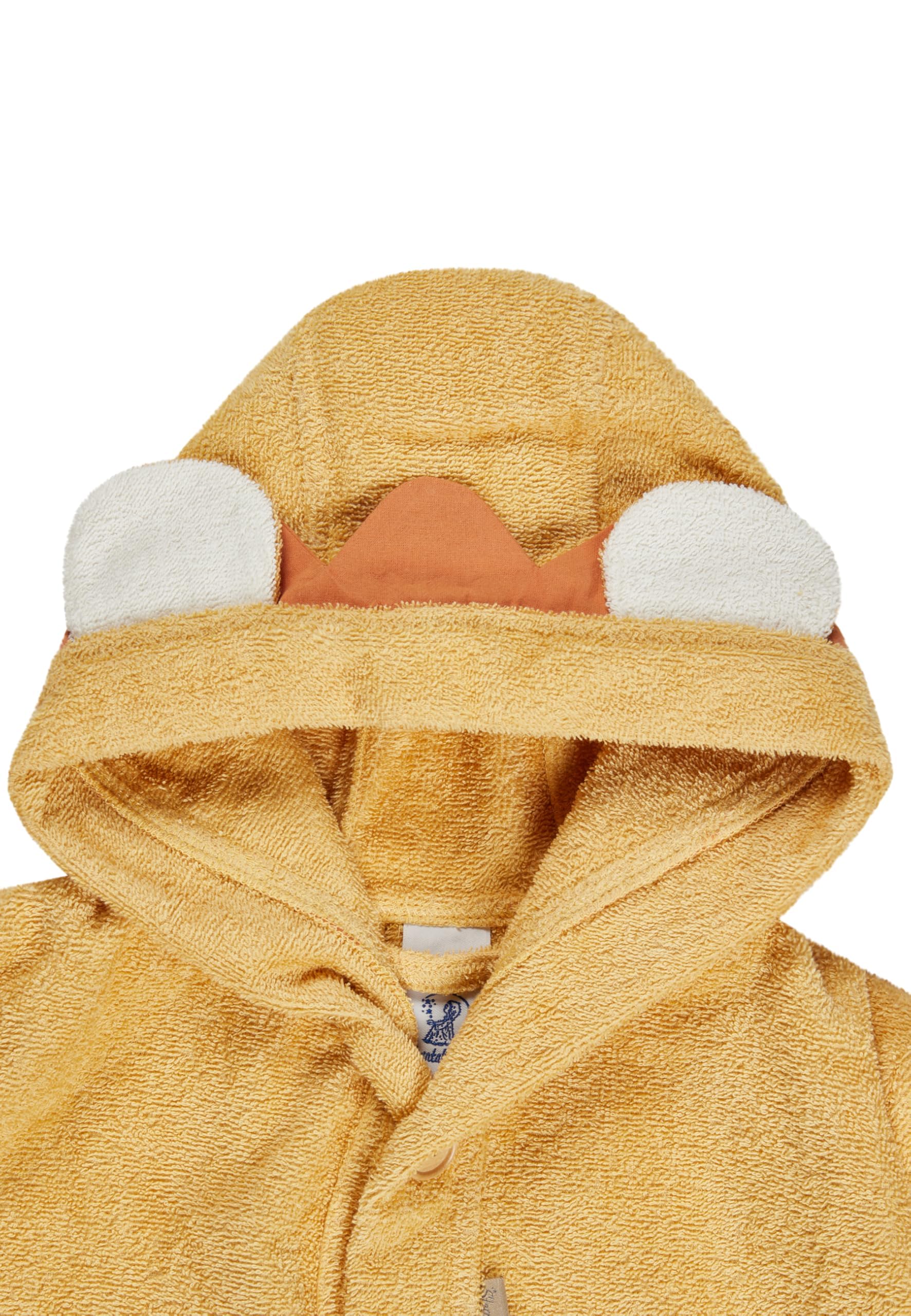 LALALO Sterntaler Kinder Bademantel personalisiert, Giraffe Kaya, mit Namen bestickt, Größe 86/92, für Mädchen und Jungen, für Schwimmbad Strand Zuhause, Geschenk
