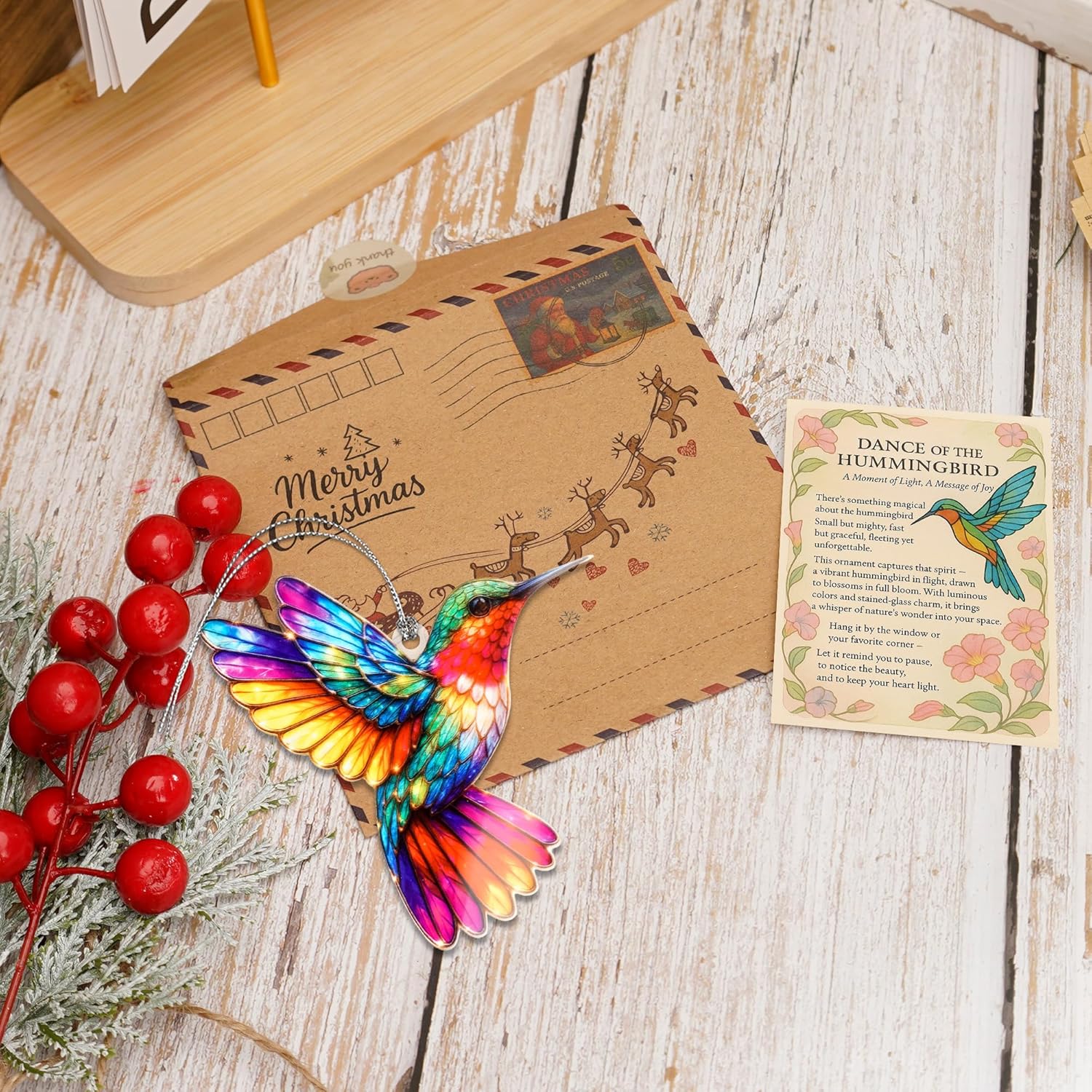 Hummingbird Gifts for Women - Decorative Hummingbirds Keepsake for Meaningful Encouragement Hummingbird Valentines Birthday Gift for Mom Wife Girlfriend - Image 4