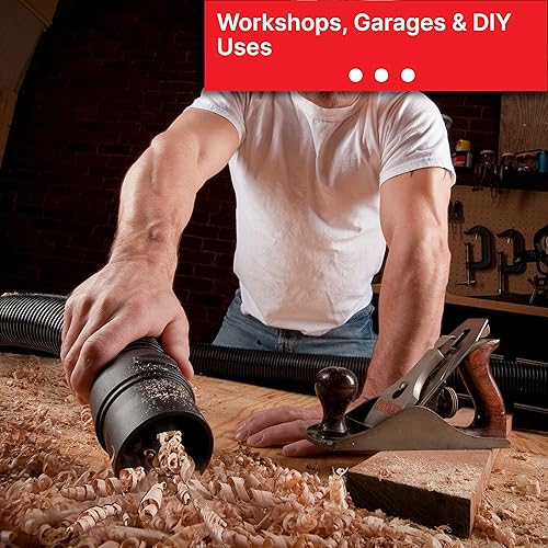 Vista 10 de Shop-Vac Paquete de accesorios para herramientas de manguera (8 pies) y hendidura