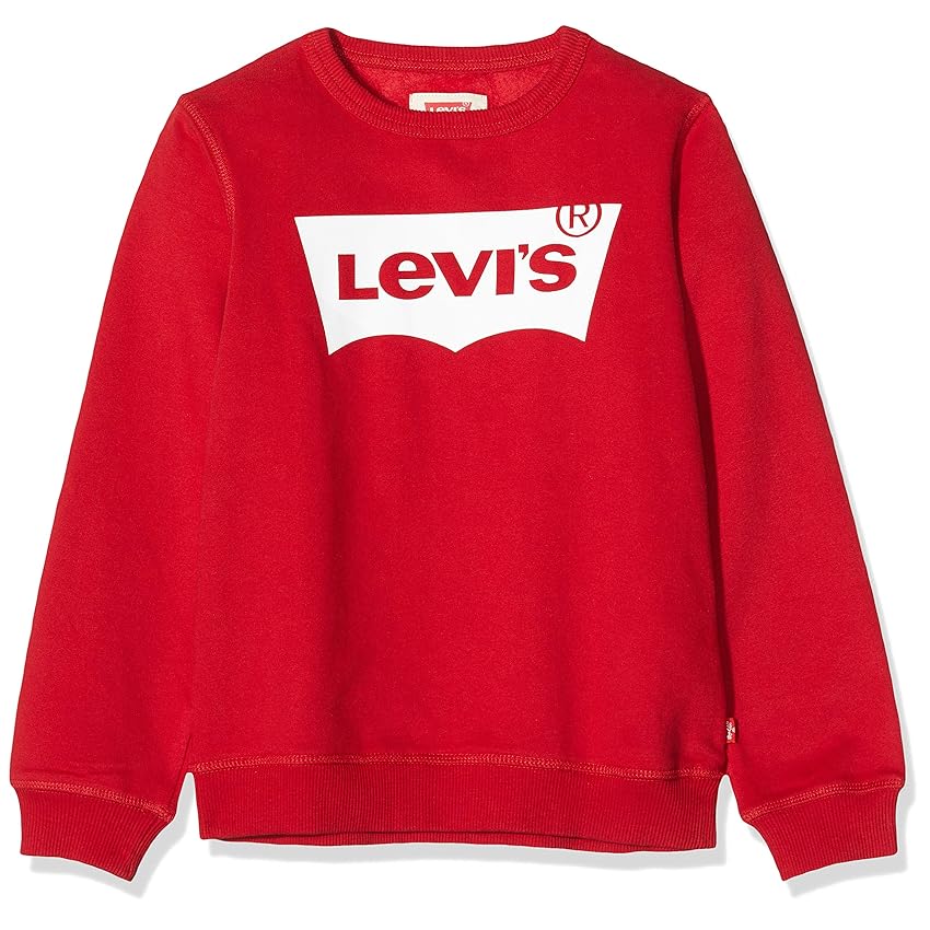 Immagine del prodotto Levi's Lvb-Batwing Crewneck Sweatshirt Bambini e Ragazzi, Rosso (Levis Red/White), 8 anni