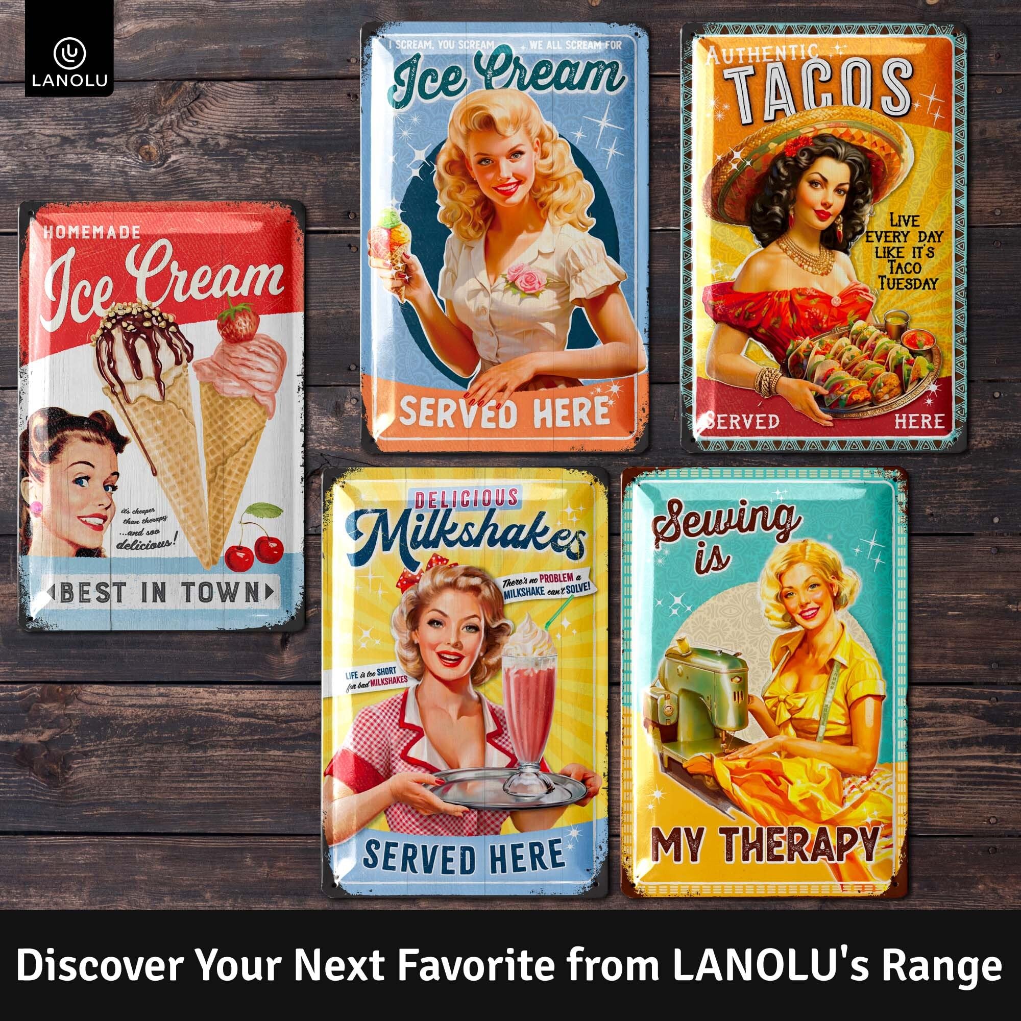 Placas Y Letreros De Hojalata Para Decoración Del Hogar De Garaje