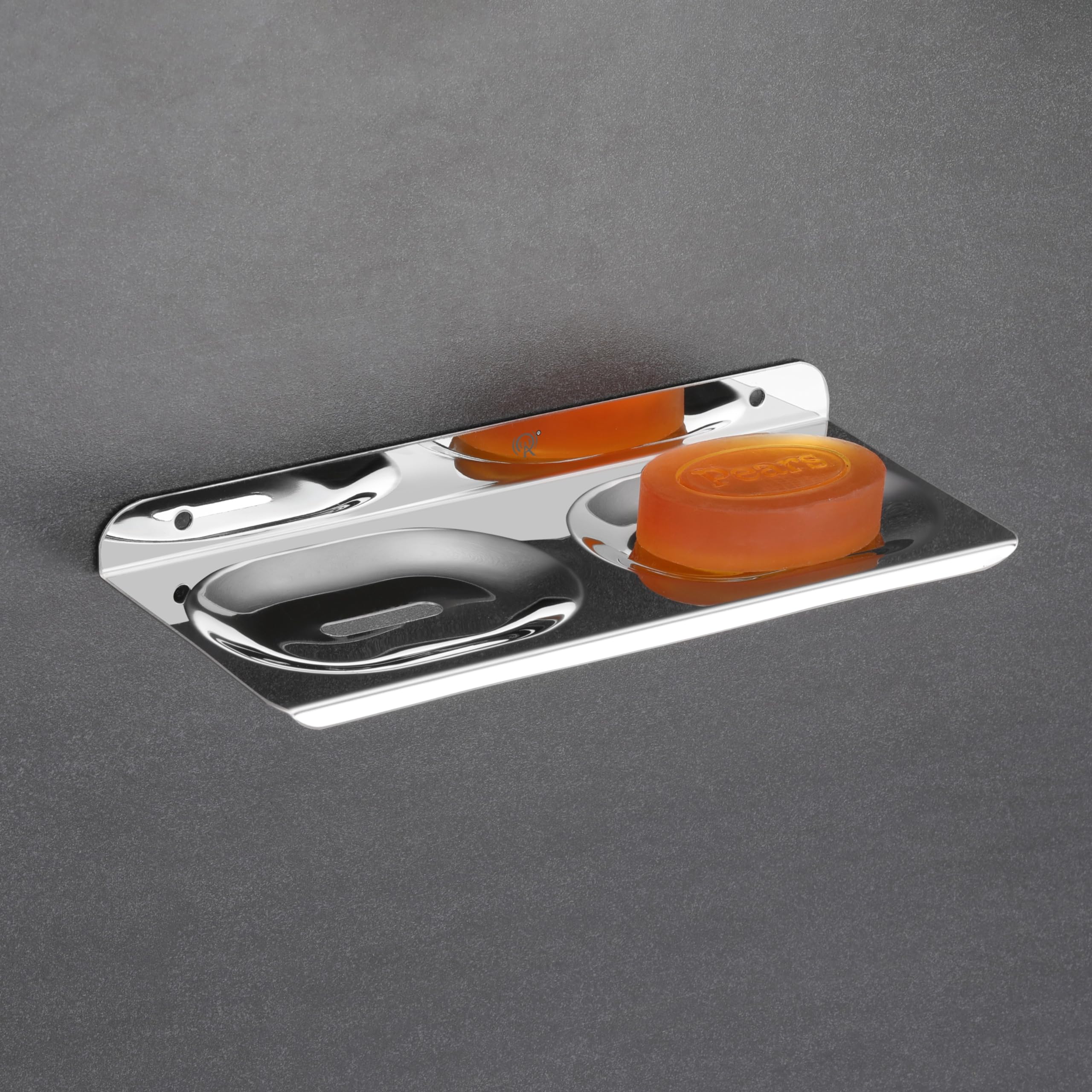 Raxon Innovation Raxon Innovation Stainless Steel Round Shape Double Soap Dish l Soap Case I Soap Holder I Soap Stand Corrosion Free Double Soap Holder with Chrome Finish (PS-1 Double SOAPDISH) (B0CQFPMVB8) Amazon Price History, Amazon Price Tracker