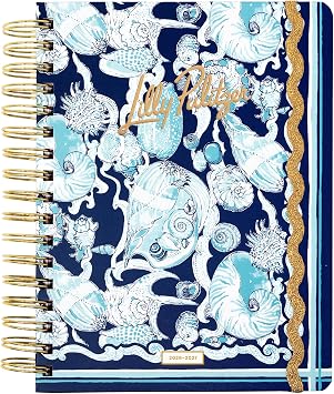 Lilly Pulitzer 17-Month Large 2026-2027 Planner, Shell Shine