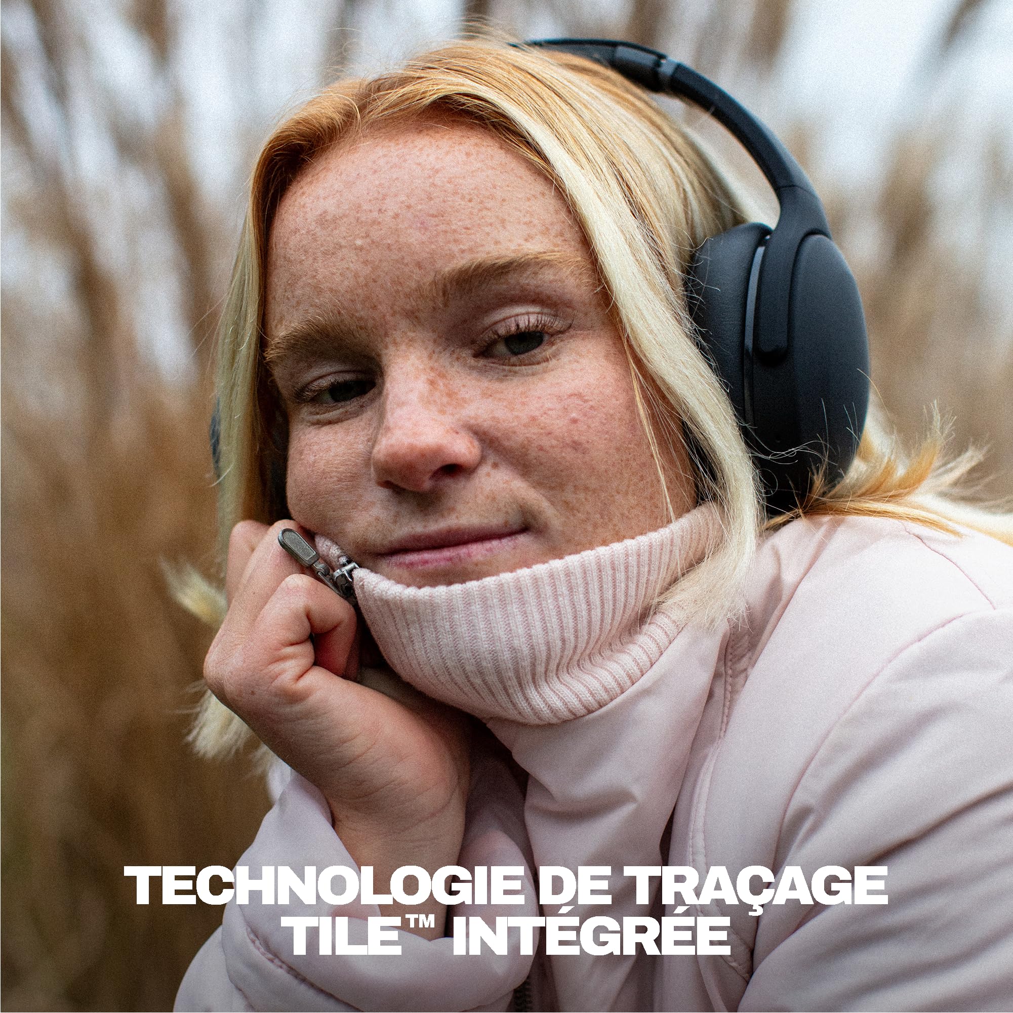 Skullcandy Crusher Evo Casque sans Fil Bluetooth, Câble de Recharge USB-C Supplémentaire, Basses Multisensorielles, Circum-Auriculaire, Isolation du Bruit, 40 Heures d'Autonomie - Noir
